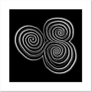 Newgrange Spiral Posters and Art